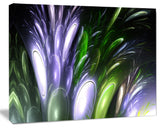 Mysterious Psychedelic Flower, Oversized Abstract Canvas Art Print, 60x40