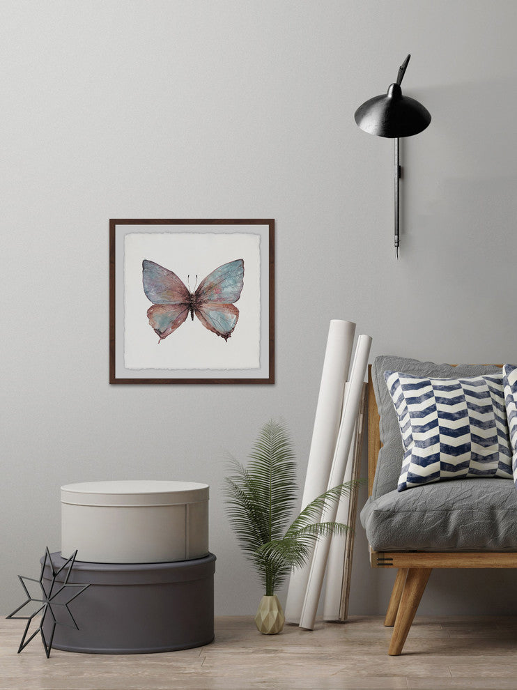 "Watercolor Beauty" Framed Painting Print, 12"x12"