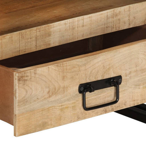 vidaXL TV Stand TV Unit Sideboard TV Console Media Cabinet Solid Mango Wood