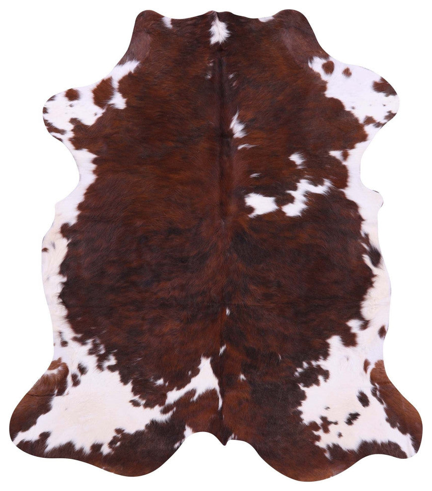 Natural Cowhide Rug 7' 0" X 6' 1" C1719