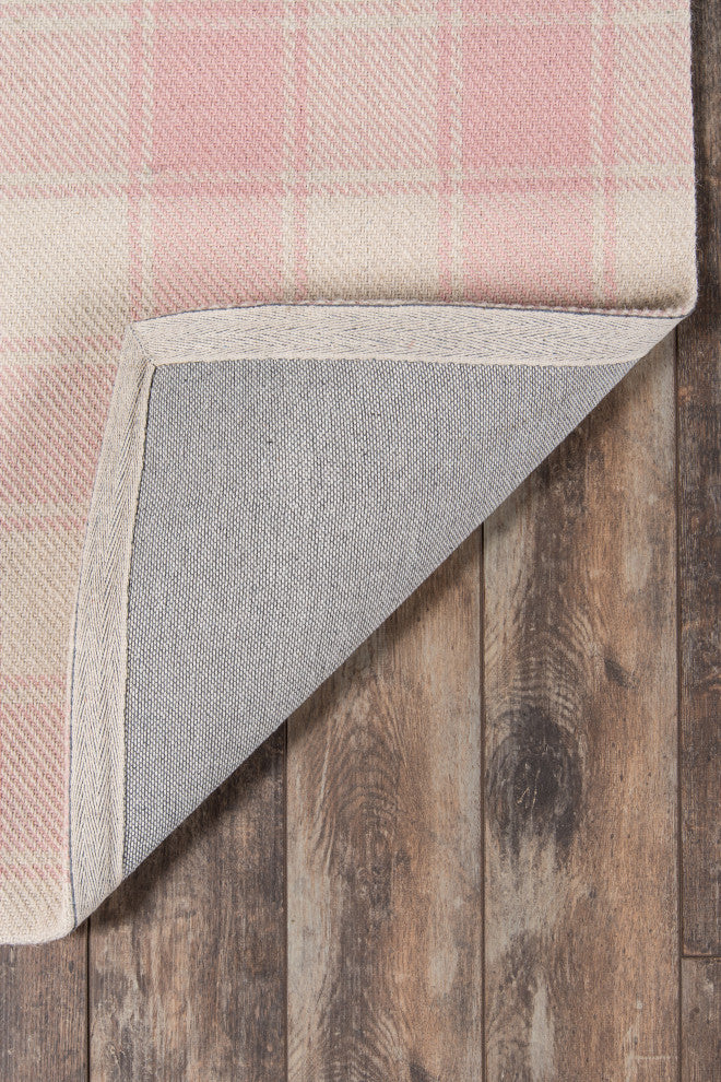 Momeni Marlborough Hand Woven Wool Area Rug, Pink, 2'x3'