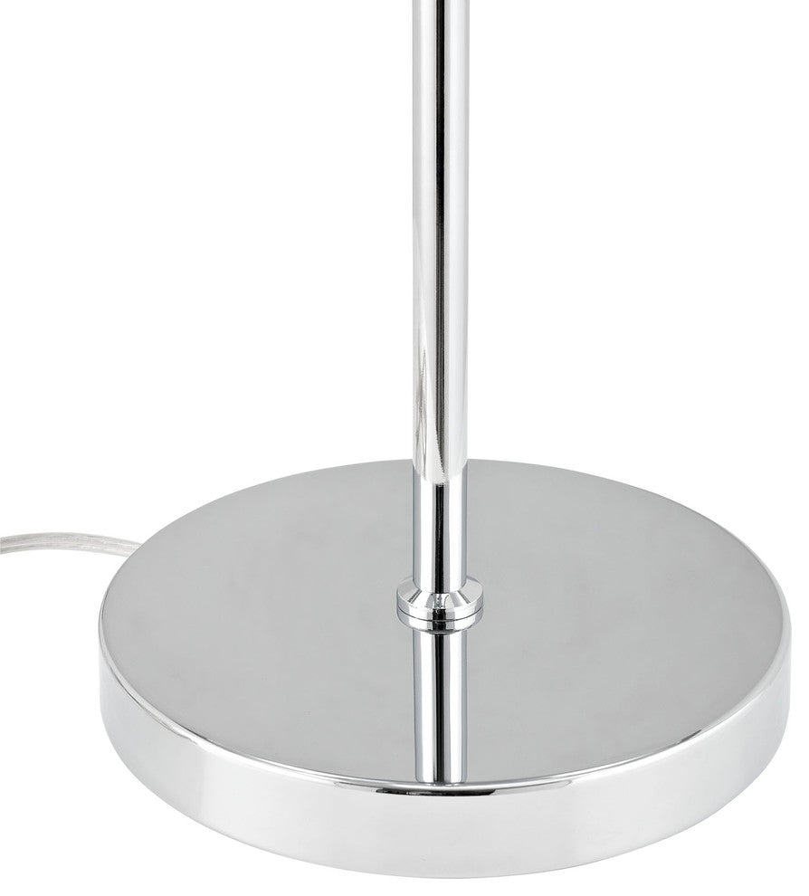 Modern Contemporary Living Room Table Lamp Silver