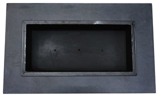 Astella Monolith Fire Basin, Gray Granite