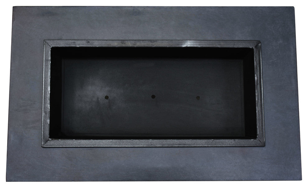 Astella Monolith Fire Basin, Gray Granite