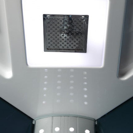 Walk-In Steam Shower, Corner Unit