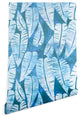 Deny Designs Schatzi Brown Island Goddess Turquoise Wallpaper, Blue, 2'x8'