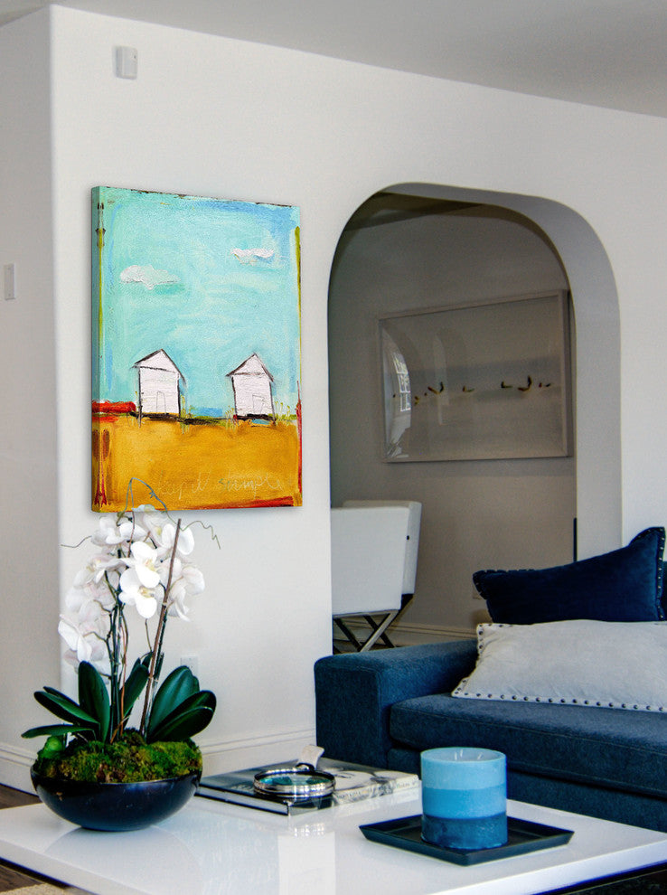 "Keep It Simple" Painting Print on Canvas by Tori Campisi