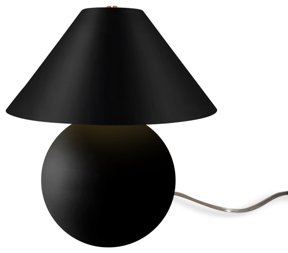 Avola Portable Lamp, Tall, Carbon Matte Black