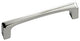 96mm Rotterdam Bright Nickel Cabinet Pull, BPP3114-14