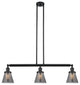Innovations Lighting 213-Bk-S-G63-Led 3 Light Dimmable Led Island Light