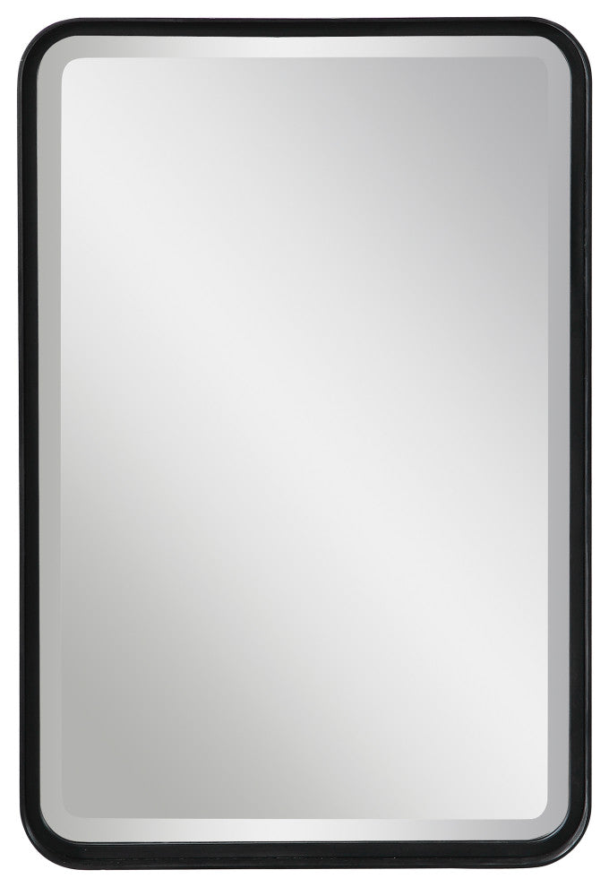 Uttermost Croften Black Vanity Mirror