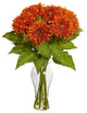 Sunflower Arrangement With Vase, Orange
