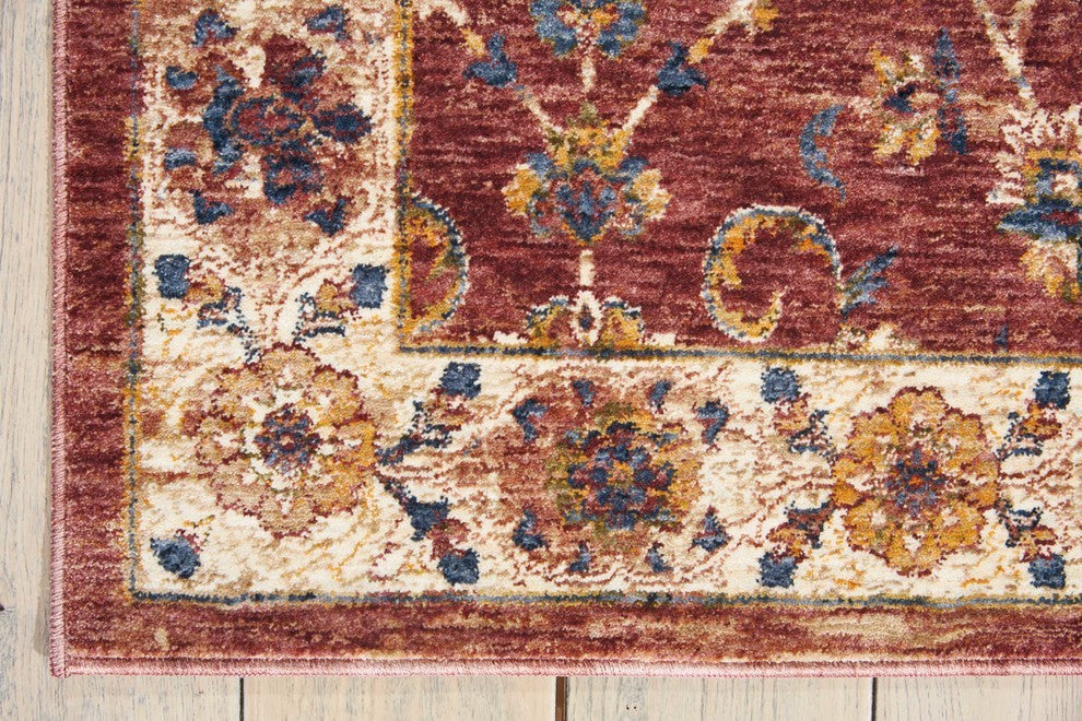 Nourison Reseda Brick Area Rug, 7''10"x9''10"