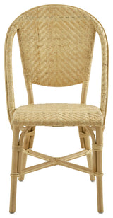 Alanis Rattan Dining Side Chair, Natural