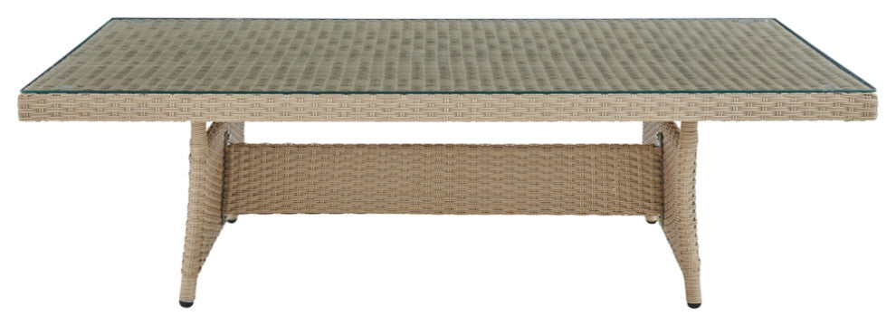 Canaan All-Weather Wicker Outdoor 33" Coffee Table