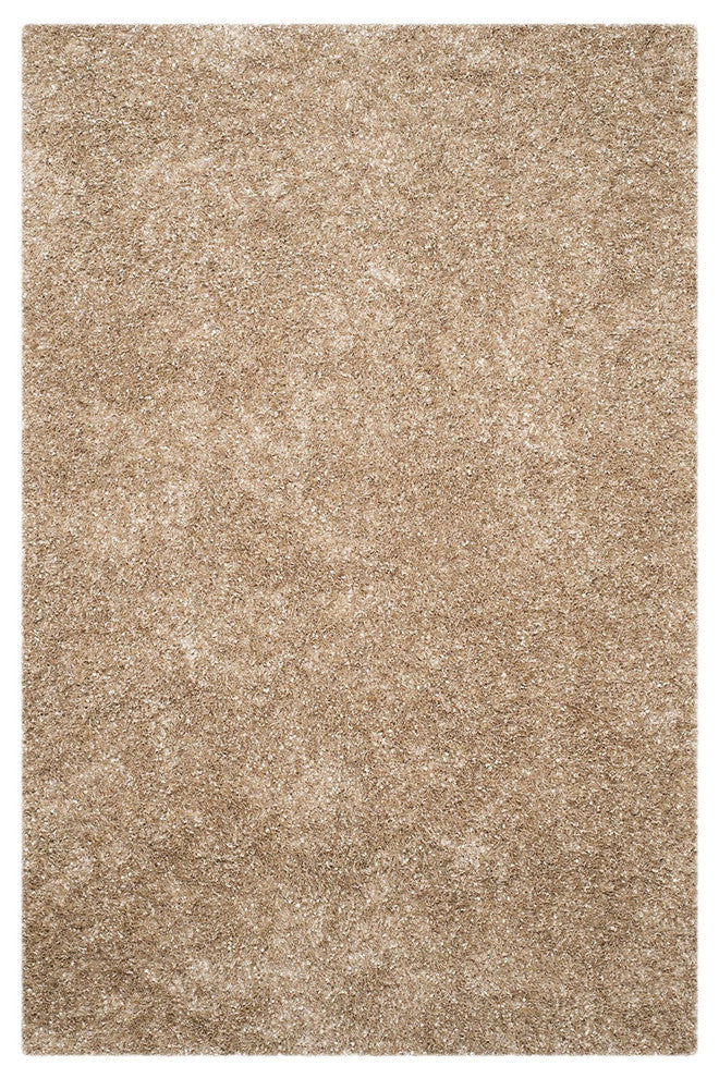 Safavieh Malibu Shag Mls431N Natural Area Rug