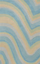 HomeRoots 8' x 10' 6" Wool Ocean Area Rug