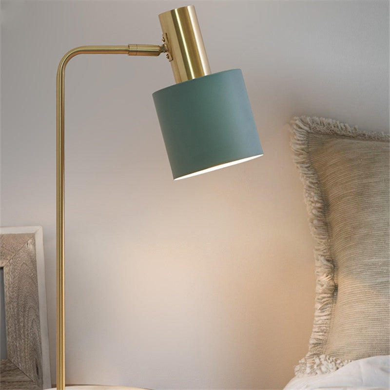Le Locle | Modern Marble Base LED Table Lamp, Croatian Blue, A