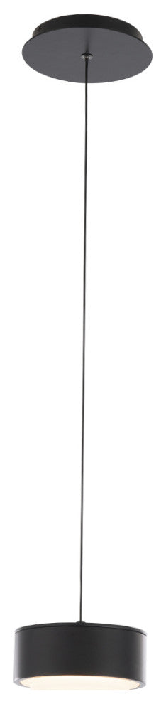 W.A.C. Lighting Ohm LED Pendant PD-13006-BK