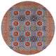 Ahgly Company Indoor Round Mid-Century Modern Area Rugs, 5' Round