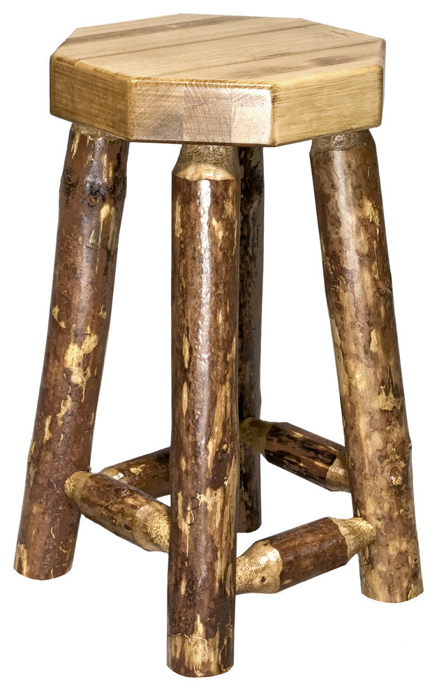 Glacier Country Counter Height Backless Bar Stool