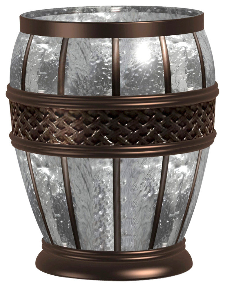 nu steel Ice Wastebasket
