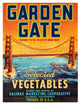 "Garden Gate Selected Vegetables" Digital Paper Print by Retrolabel, 25"x32"