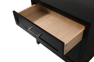 30" Wide Bathroom Storage Freestanding Cabinet, Black
