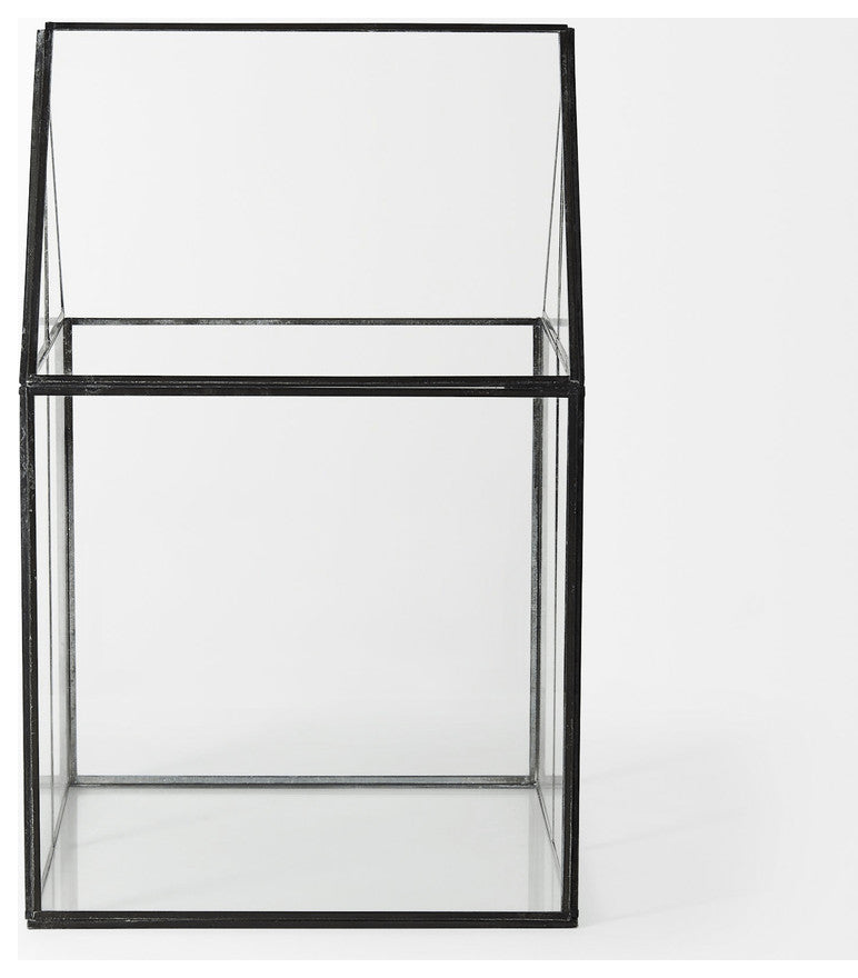 Xl House Shaped Glass Terrarium