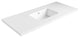 Dyconn Faucet True Solid Surface Single-Bowl Vanity Top (51" (Single Bowl))