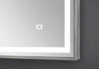 Avanity 59" LED Mirror, Brushed Stainless