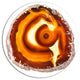 Vibrant Agate Geode Slice, Abstract Round Wall Art, 23"