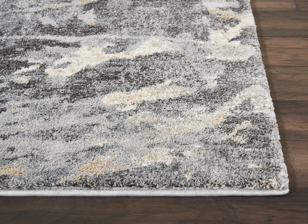 Nourison Fusion Gray Area Rug, 7'10"x10'6"