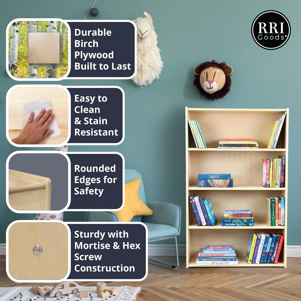 RRI Goods 5 Section Montessori Coat Locker