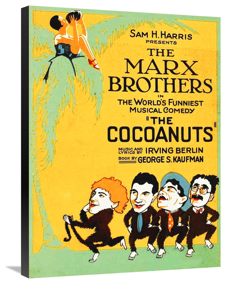 "Marx Brothers - Cocoanuts 03" Canvas Giclee by Hollywood Photo Archive, 23"x30"