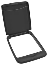 Polymer Lid for Rev-A-Shelf 35qt Waste/Trash Containers, Black