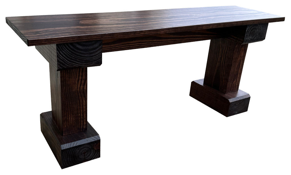 Red Mahogany Wyoming Bench, 30 Inches