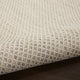 Nourison Courtyard 4' x 6' Ivory Silver Modern Area Rug