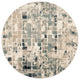 KAS Heritage 9369 Beige/Blue Wonder Area Rug, 7'7"x7'7"RO