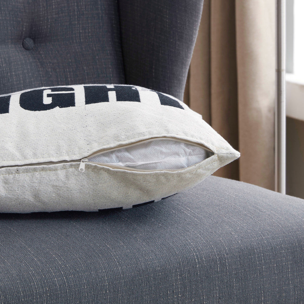 Ms. Always Right Decorative Throw Accent Pillow