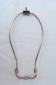 7" Heavy Duty Harp Fitter For Lamp Shades with Saddle, Nickel