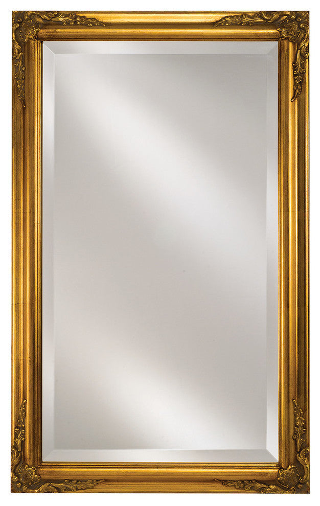 Basix PLUS Medicine Cabinets, Antique Gold, 24"x30"