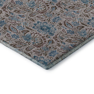 Premium Machine Washable Mayfield AMF660 Mocha 2'3" x 7'6" Runner Rug