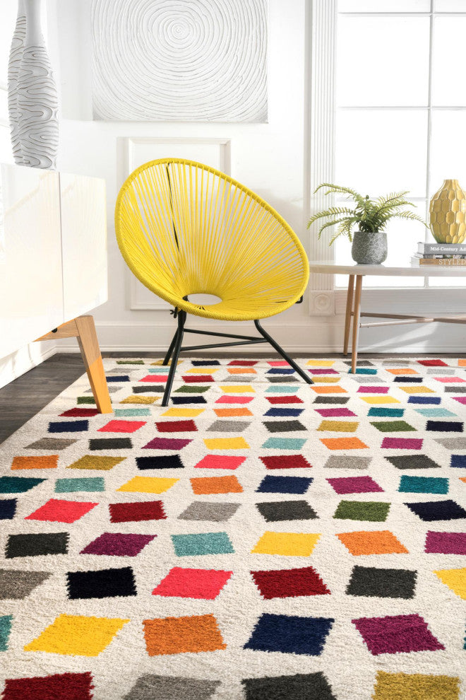 Nuloom Kaleidoscope Area Rug, Multicolor 5'x8'