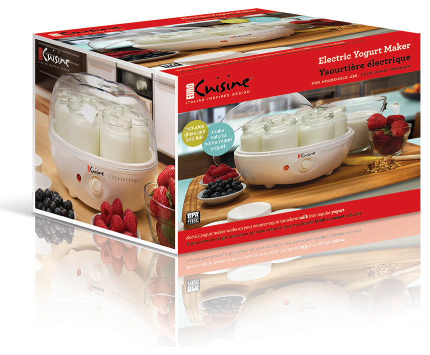 Euro Cuisine Electric Yogurt Maker and Container Set