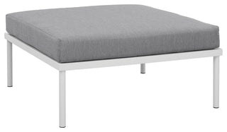 Harmony Outdoor Patio Aluminum Ottoman