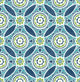 Maya Teal Medallion Wallpaper Bolt