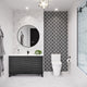 Cascade 48" Bathroom Vanity, Black