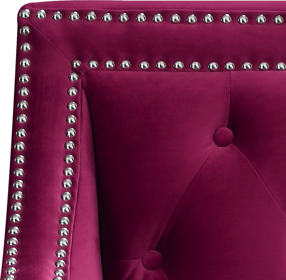 Teagan Accent Chair, Red