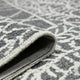 Berlin Oxbow Area Rug, Dark Gray, 9'' x 13'', Geometric